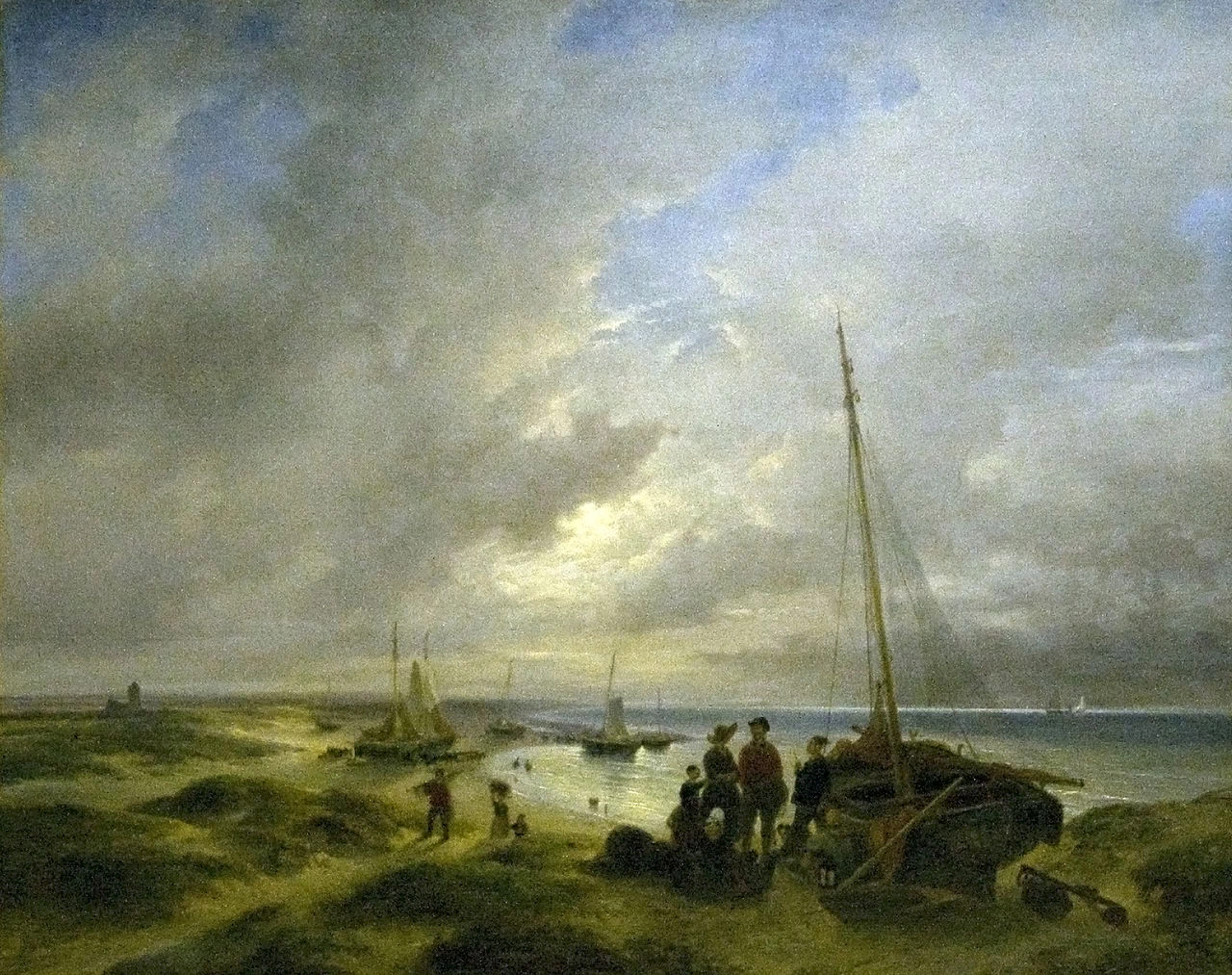 Spiaggia s Katwijk - Teylers Museum, Spaarne